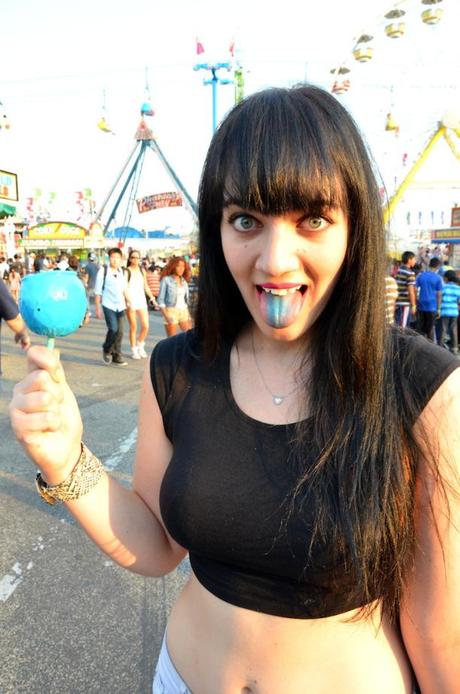 The Ex Came to Town jump from paper carnival 16