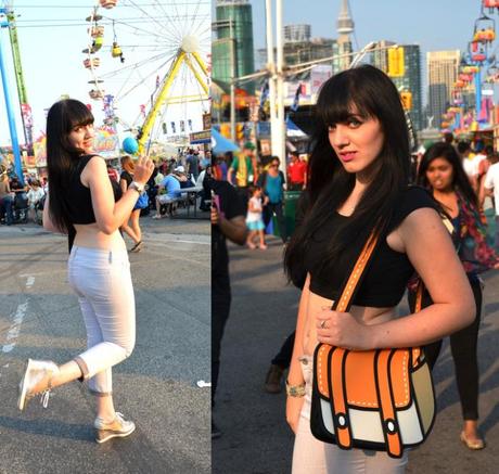 The Ex Came to Town sage jump from paper