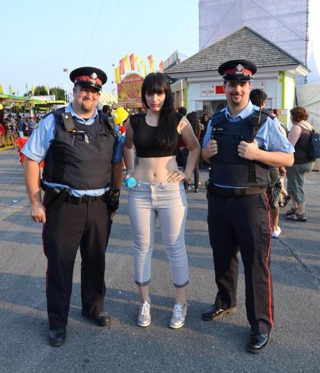 The Ex Came to Town jump from paper carnival 14