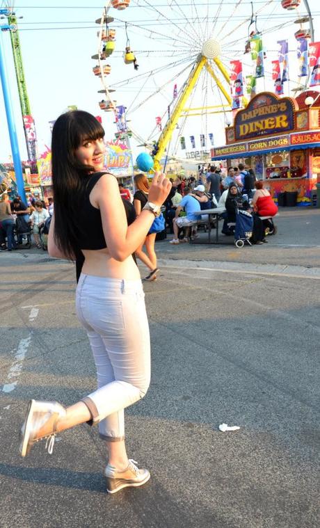 The Ex Came to Town jump from paper carnival 15