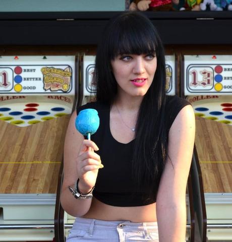 The Ex Came to Town jump from paper carnival 11