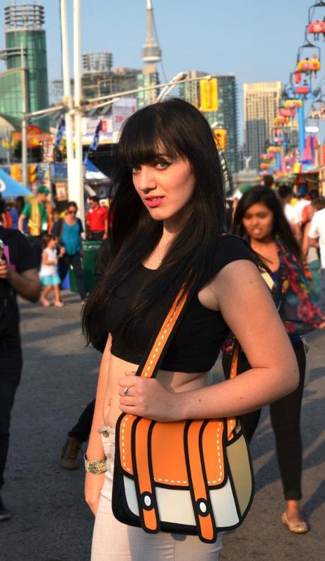 The Ex Came to Town jump from paper carnival 7