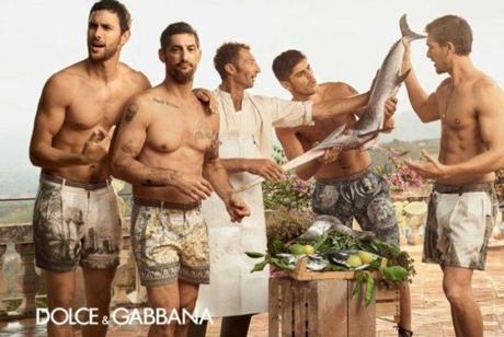 A great Dolce and Gabbana ad featuring shorts