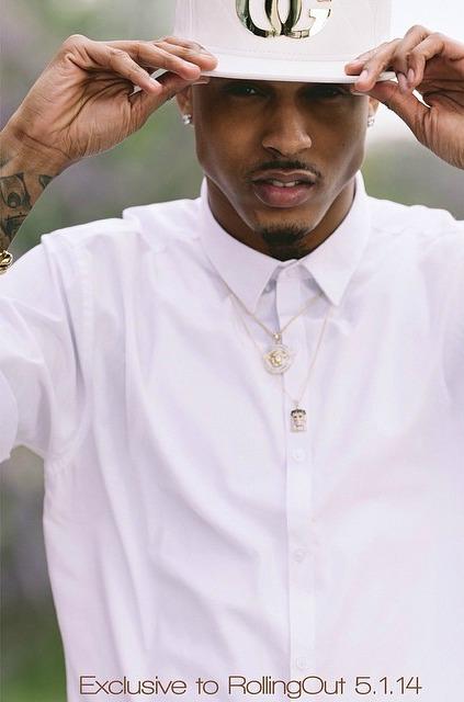 August Alsina Covers Rolling Out Magazine