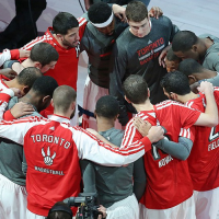 What’s Next for the Toronto Raptors? 2014 Toronto Raptors Huddle