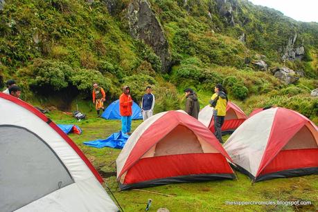 Camping at Mount Apo