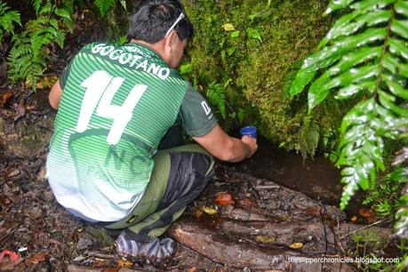 Tinikaran Camp 1 water source at Mount Apo