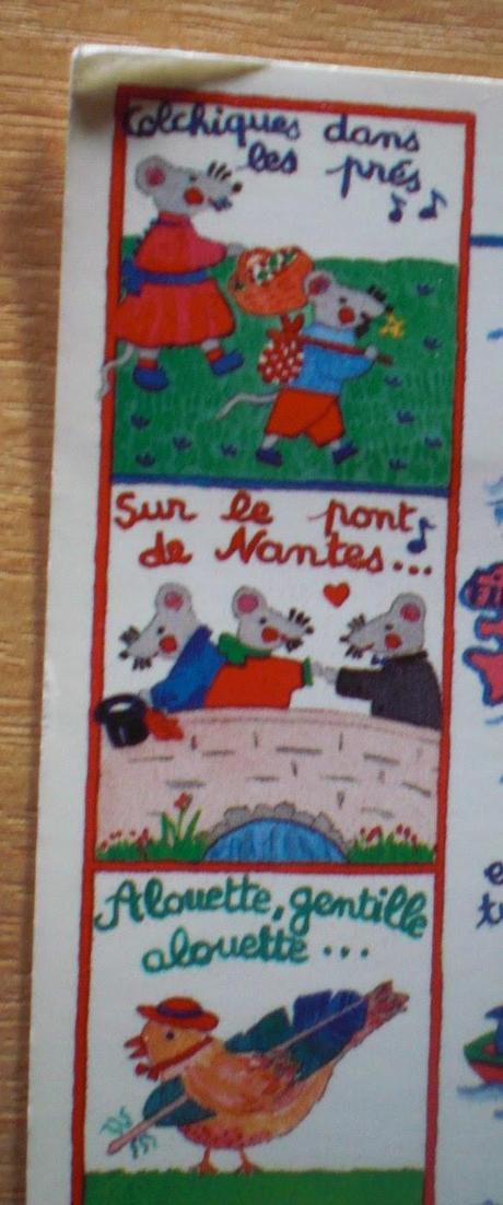 A cute card from France ..