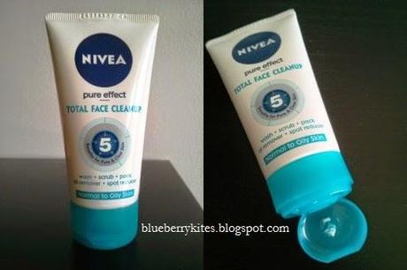 Nivea Pure Effect Total Face Cleanup review