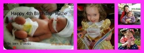 Happy 4th Birthday Millie