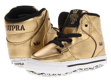 Baby Gold High Tops