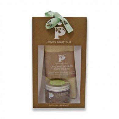 Luxury Cleansing Balm Gift Bag, natural cosmetics, facial cleanser, organic skincare, organic facial care, pinks boutique