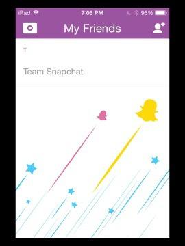 Snapchat Homescreen