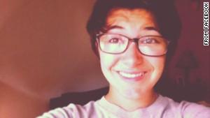 Maren Sanchez, shown here in her Facebook profile, was attacked Friday morning in a hallway at school.