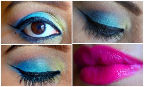 colorful summer 2014 makeup