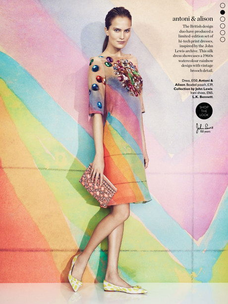 Alla Kostromicheva For John Lewis Edition Magazine, Summer 2014