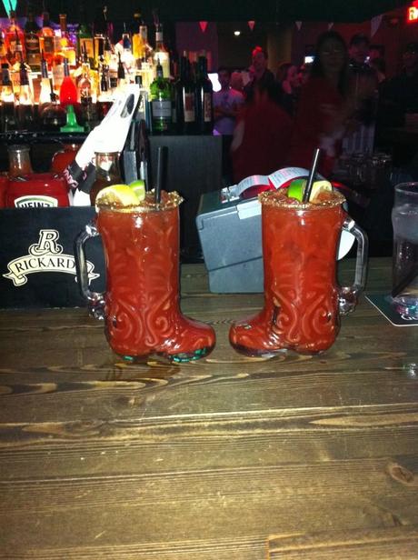 Nothing like a cocktail in a cowboy boot