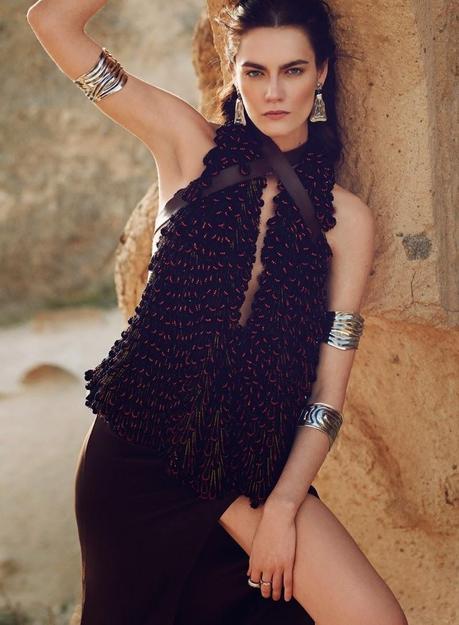 Patrycja Gardygajlo in Vogue Turkey by Emre Guven