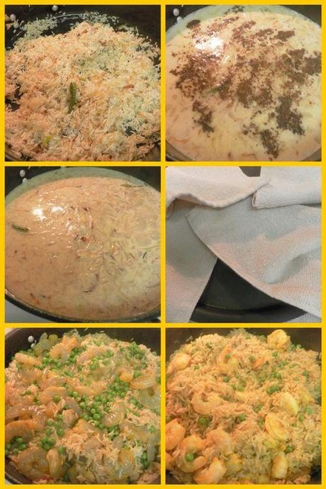 Prawn & Peas Pulao-collage3