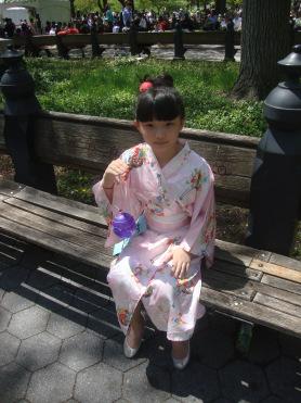 Japan Day Happened, So Let Me Recap What Happened ...So naturally there'd be one cute kid wearing one. Duh.