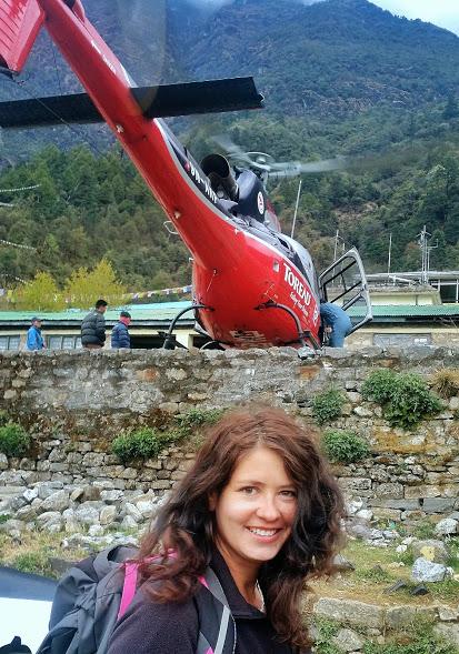 Stranded in Lukla, waiting for a helicopter ride back to Kathmandu