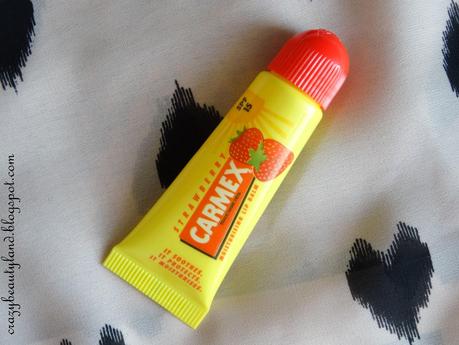 (One of my most coveted...) Carmex Moisturizing Lip Balm in Strawberry- Review, Swatch, Photos