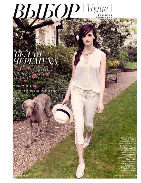 Georgina Taylor For Vogue Magazine, Russia, June 2014