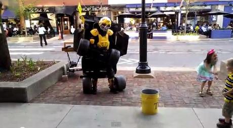 Watch: Real-Life Transformer Human Turns Into a Car real-life-transformer
