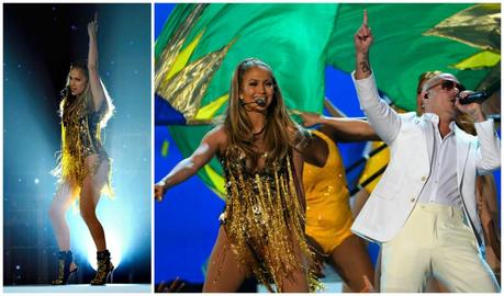 Jennifer Lopez and Pitbull Billboard awards