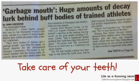 Remember your teeth! A dental hygiene message