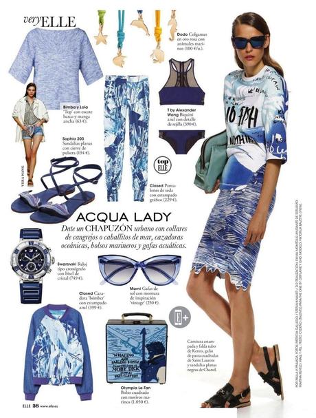 Viktorija Bauzyte For Elle Magazine, Spain, June 2014 Viktorija Bauzyte For Elle Magazine, Spain, June 2014