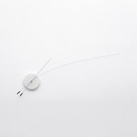Studio VE. The Poetry of Time Lithe Clock Blue by Shay Carmon and Ben Klinger