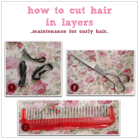 How To Cut Hair in Layers (Maintenance for My Curly Hair)