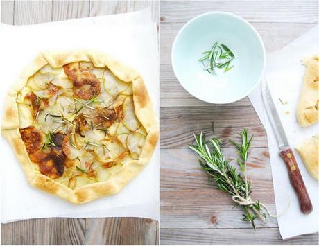 Potato and Rosemary Galette And Breath of Summer
