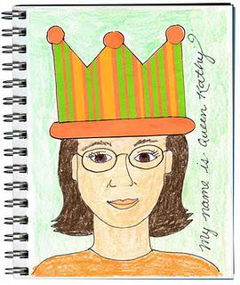 “Queen for a Day” Art Journal Page