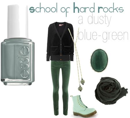ESSIE School of Hard RocksCocktail Bling: Winter Nail Polish Colors