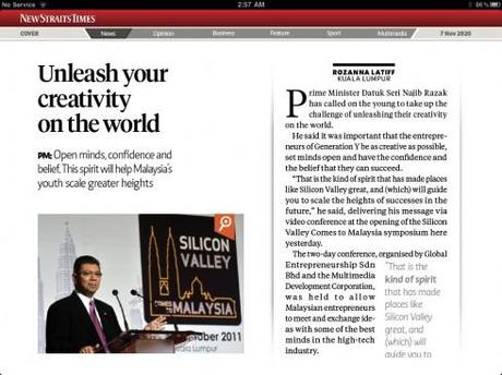New Straits Times relaunch: The Digital Platforms blog post image