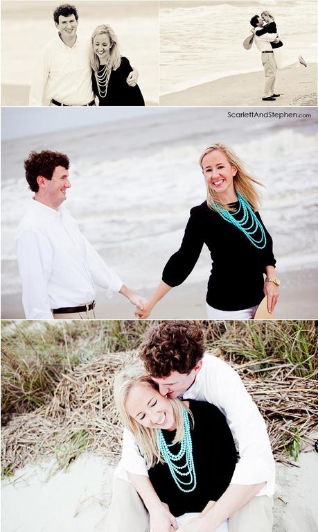 Kate & Andrew are engaged! // Sea Island Photographer