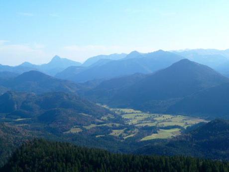 Mountain views from the Jochberg