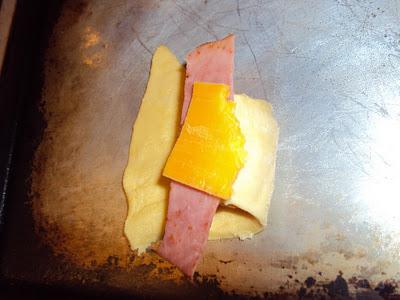 Ham and Cheese Crescent Roll Ups Ham and Cheese Crescent Roll Ups