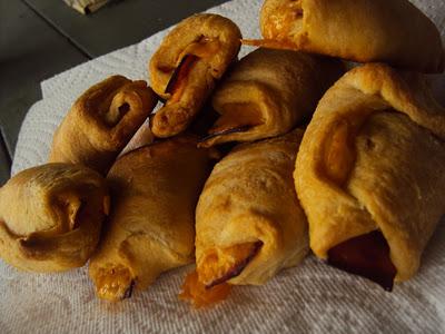 Ham and Cheese Crescent Roll Ups Ham and Cheese Crescent Roll Ups