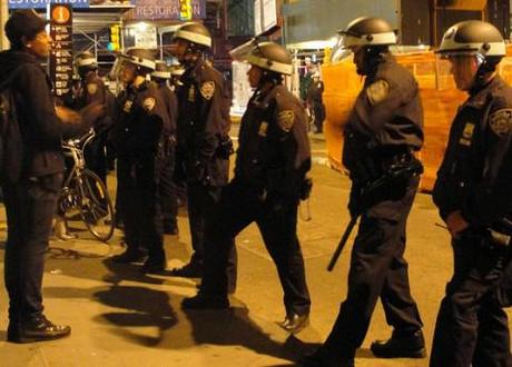Occupy Wall Street eviction Allegations of police brutality and a media blackout as NYPD clears Occupy Wall Street camp