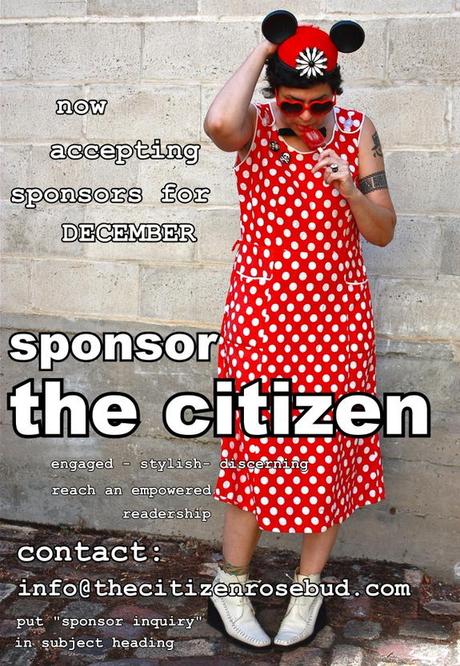 SPONSOR the Citizen for December