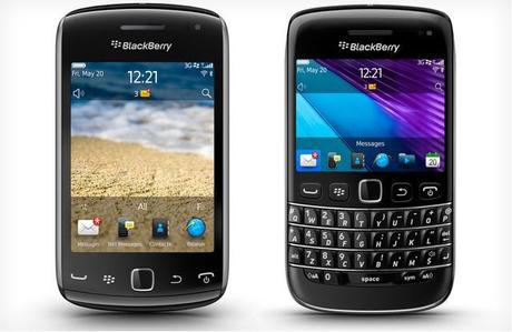 Blackberry Bold 9790 and Curve 9380