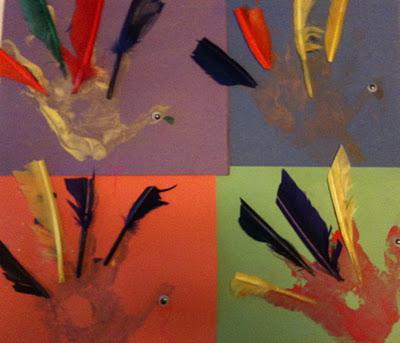 Explore Art Projects: Pop Art Turkey Hand Prints