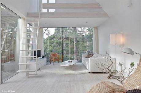 Nordic-Bliss-Scandinavian-Style-Mikael-Persbrandt-windows-bright-white Mikael Persbrandt’s summer house is for sale