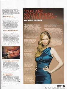 True Blood featured in January 2012 SFX Magazine