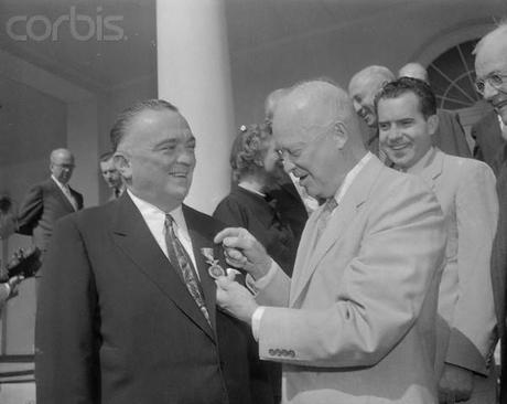 Still more J. Edgar snapshots, including in the White House, 1930s-1970s.