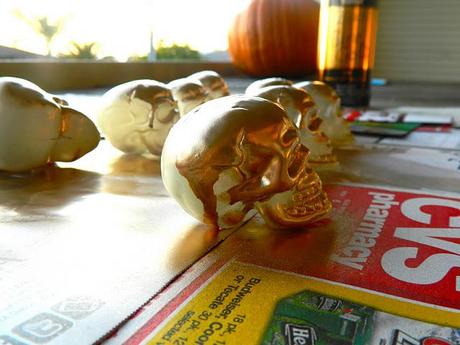 Gold Skull DIY