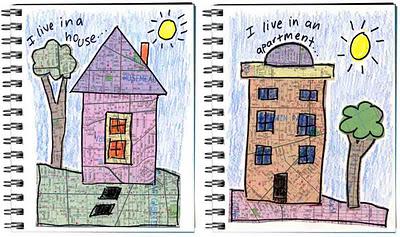 “Where I Live” Art Journal Pages